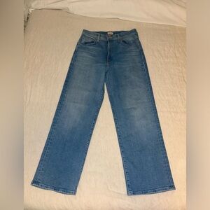 MOTHER JEANS The Rambler Zip Ankle